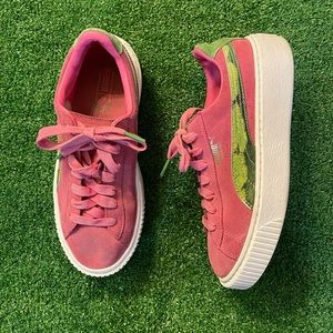 Puma Platform Basket Creeper Watermelon WMN sz 7
